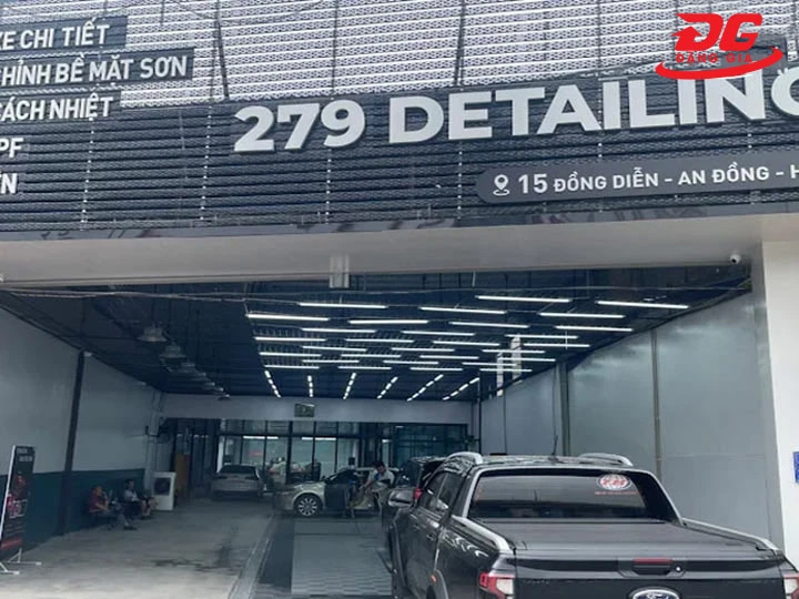 tiệm rửa xe tại Hải Phòng 279 Detailing