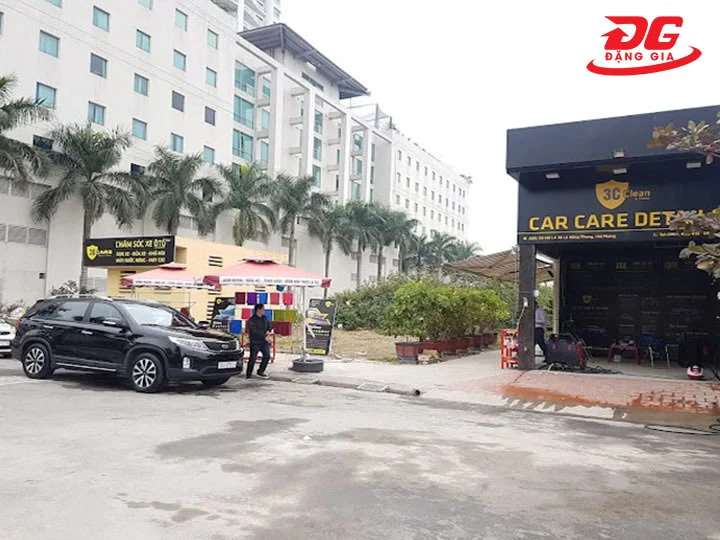 tiệm rửa xe tại Hải Phòng 3C Clean