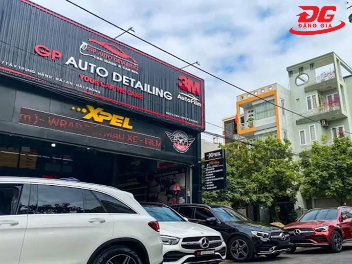 tiệm rửa xe tại Hải Phòng GP auto