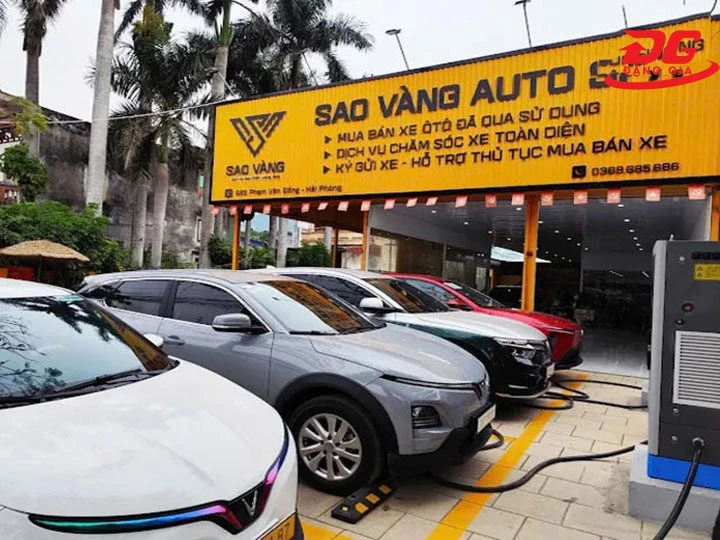 tiệm rửa xe tại Hải Phòng Sao vàng auto