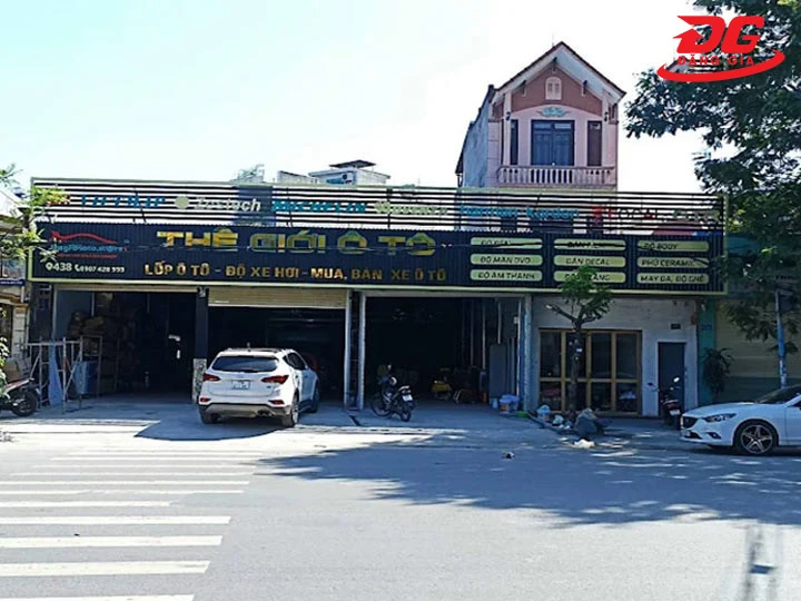 tiệm rửa xe tại Hải Phòng Salon thế giới ô tô