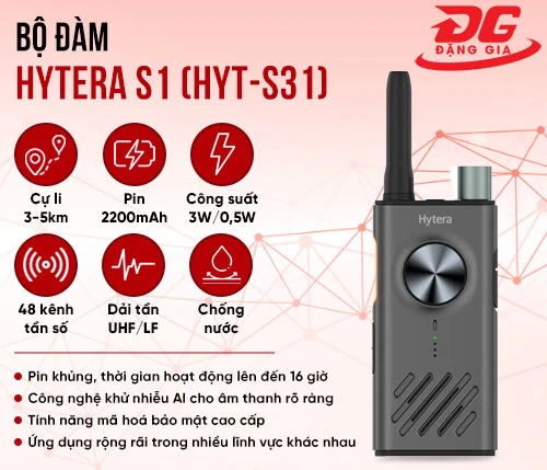 Bộ đàm Hytera S1 (HYT-S31) 2