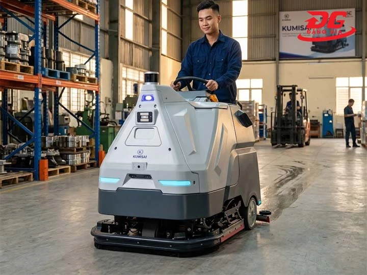 ứng dụng Robot chà sàn Kumisai KMS810