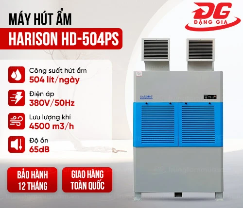 Máy hút ẩm Harison HD-504PS 2