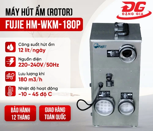 Máy hút ẩm (rotor) Fujie HM-WKM-180P 2