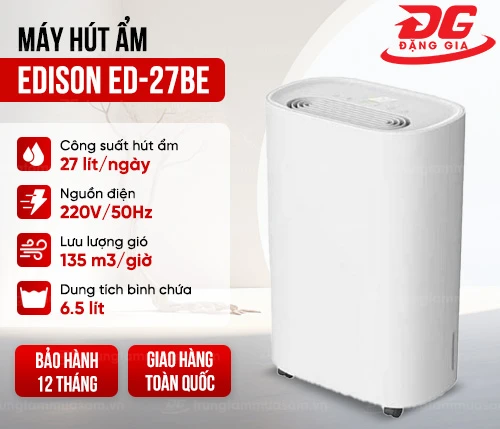 Máy hút ẩm Edison ED-27BE 2
