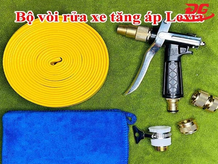 Vòi xịt rửa xe tăng áp Lexia