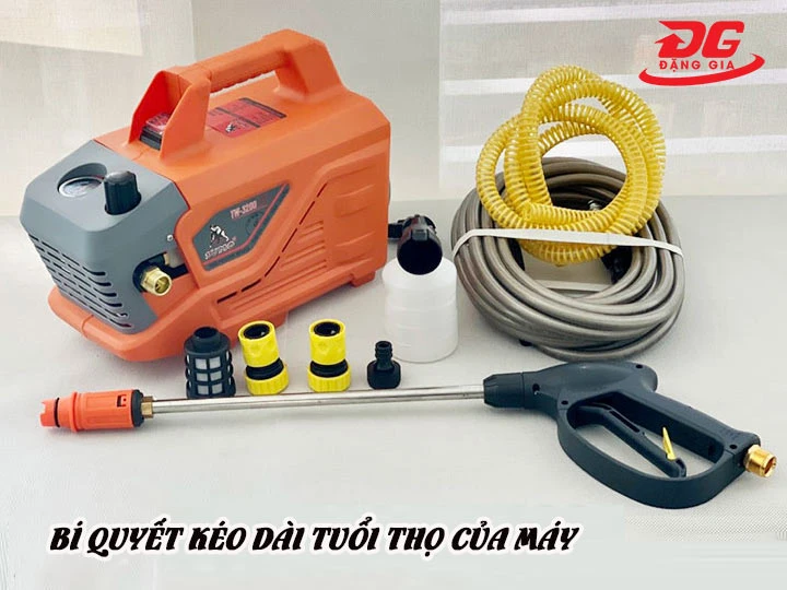 kéo dài tuổi thọ của máy rửa xe sumo