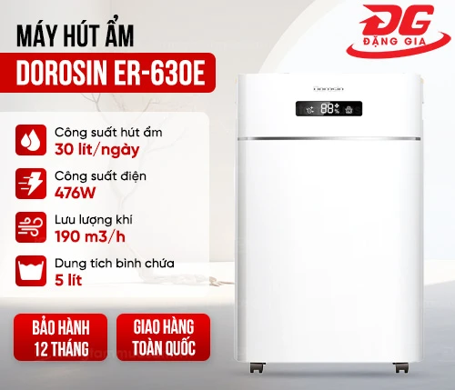 Máy hút ẩm Dorosin ER-630E 2