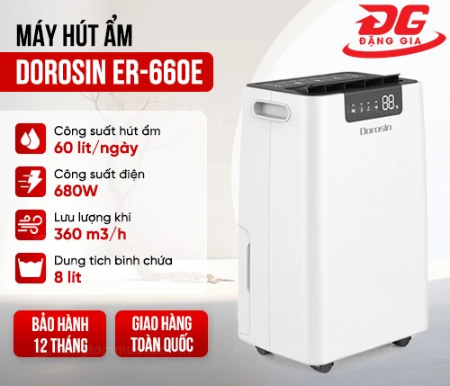 Máy hút ẩm Dorosin ER-660E 2