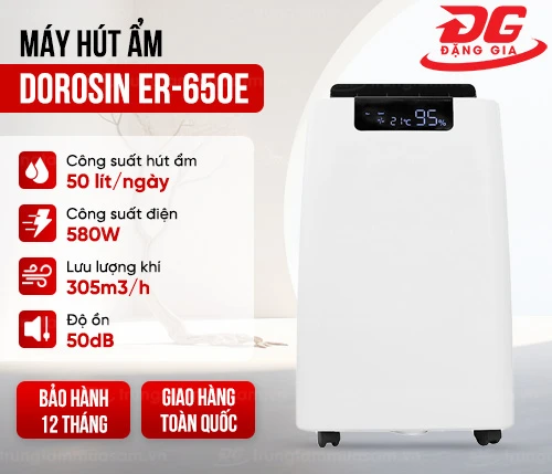 Máy hút ẩm Dorosin ER-650E 2
