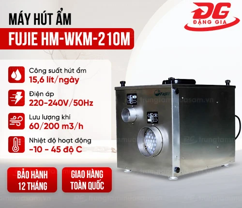 Máy hút ẩm Fujie HM WKM-210M 2