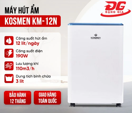Máy hút ẩm Kosmen KM-12N 2