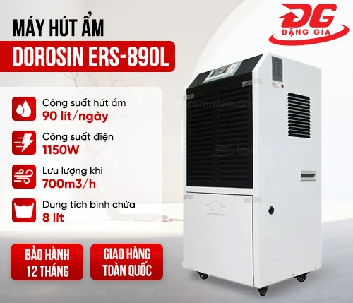 Máy hút ẩm công nghiệp Dorosin ERS-890L 2