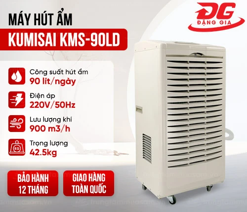 Máy hút ẩm Kumisai KMS-90LD 2