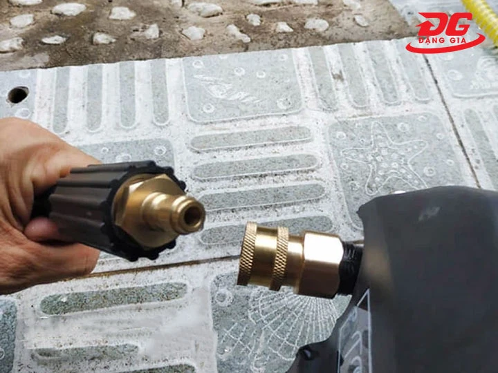 lắp Khớp đồng nối nhanh cho súng