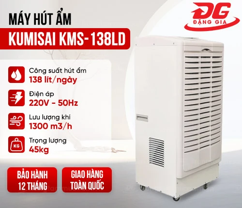 Máy hút ẩm Kumisai KMS-138LD 2