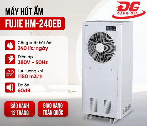Máy hút ẩm công nghiệp Fujie HM-240EB 2