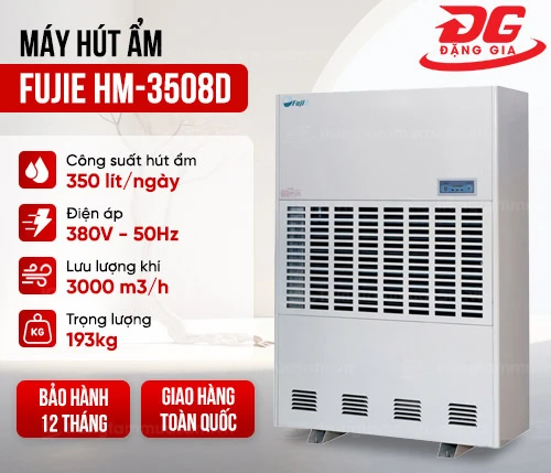 Máy hút ẩm công nghiệp Fujie HM-3508D 2