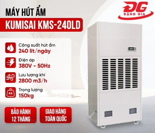 Máy hút ẩm Kumisai KMS-240LD 2