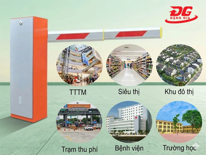 ứng dụng barie tự động ANKUAI AK105