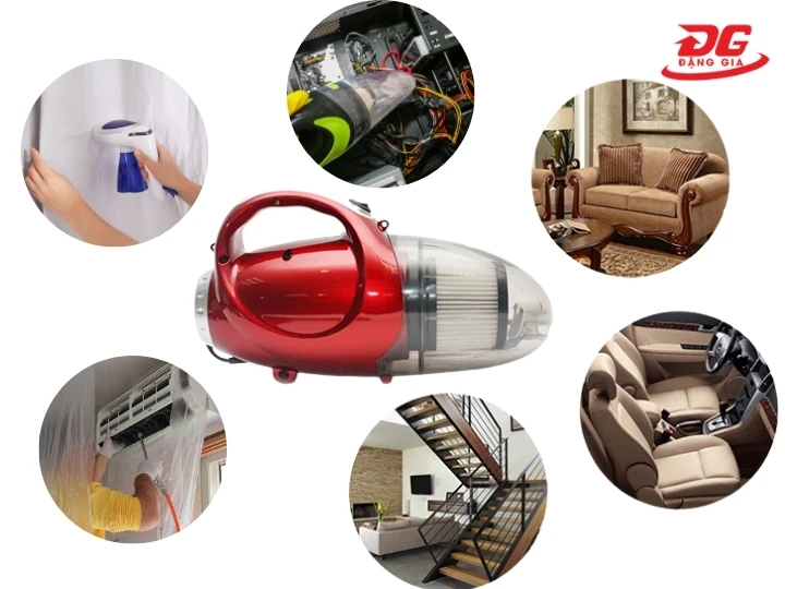 Máy hút bụi 2 chiều ứng dụng trong nhiều lĩnh vực vệ sinh