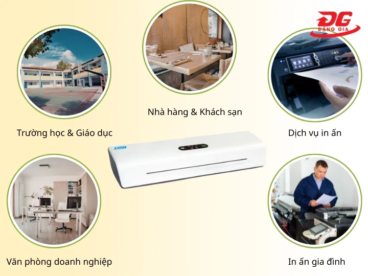 Ứng dụng của Máy ép nhựa DSB Super 336