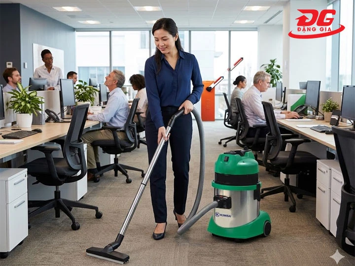 ứng dụng máy hút bụi 20L cho văn phòng