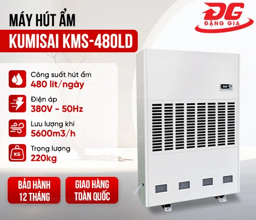 Máy hút ẩm Kumisai KMS-480LD 2
