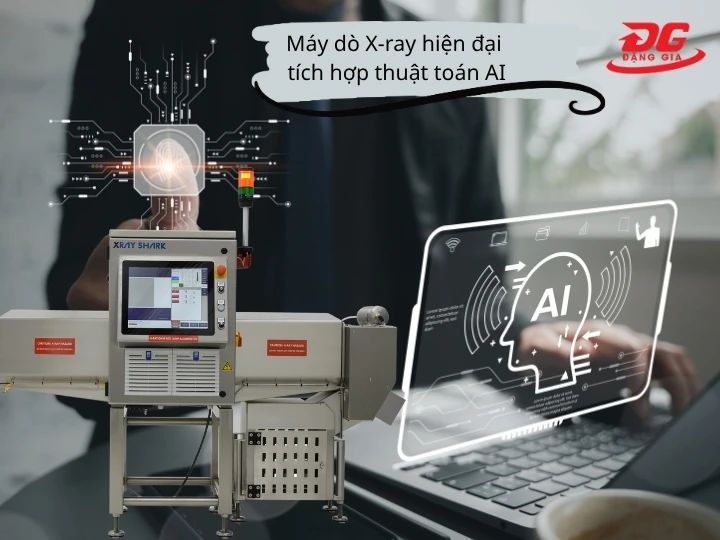 AI được ứng dụng trong máy dò kim loại Xray