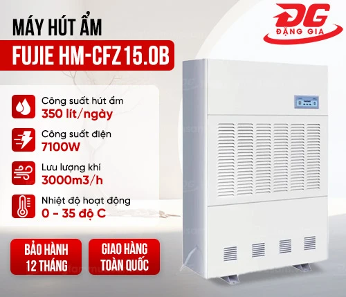 Máy hút ẩm công nghiệp Fujie HM-CFZ15.0B 2