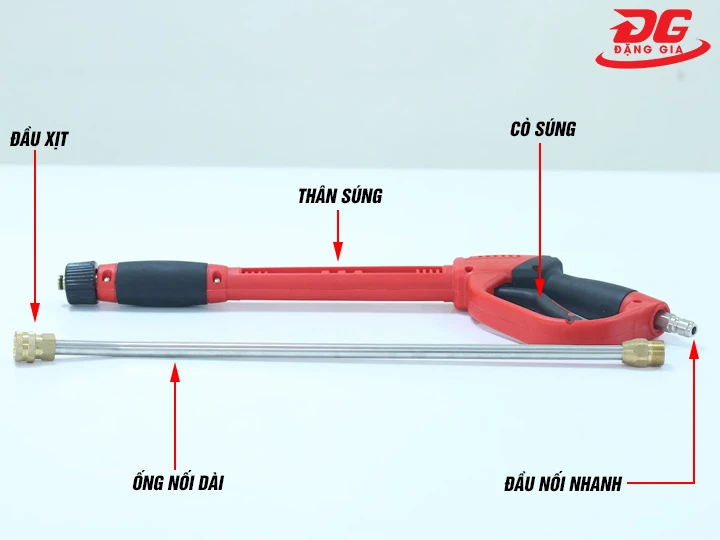 Cấu tạo súng cao áp model: G6