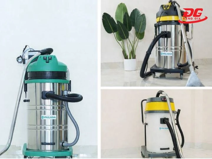 Cấu tạo máy hút bụi công nghiệp hút nước với phao ngắt tự động