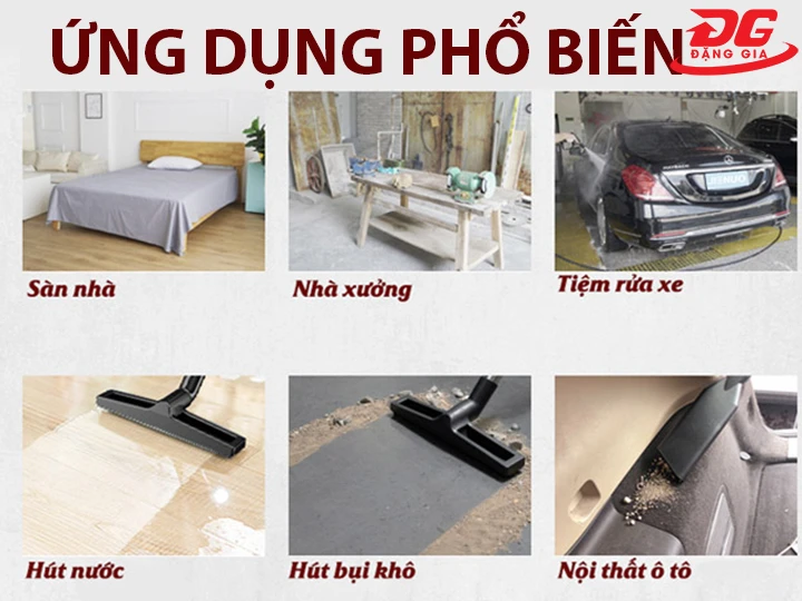 Ứng dụng phổ biến máy hút bụi công nghiệp tại Tây Ninh