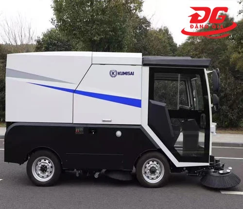 Xe quét rác ngồi lái Kumisai KMS - 1000L 3