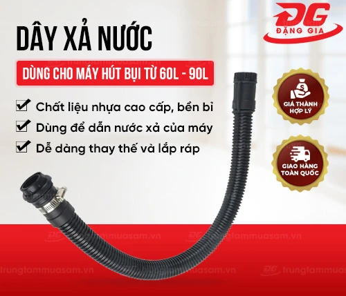 Dây xả nước máy hút bụi 2