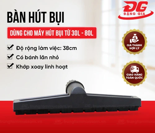 Bàn hút bụi máy hút bụi công nghiệp 30L - 80L 2