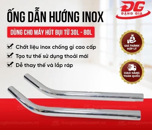 Ống dẫn hướng inox máy hút bụi 30L-70L-80L 2