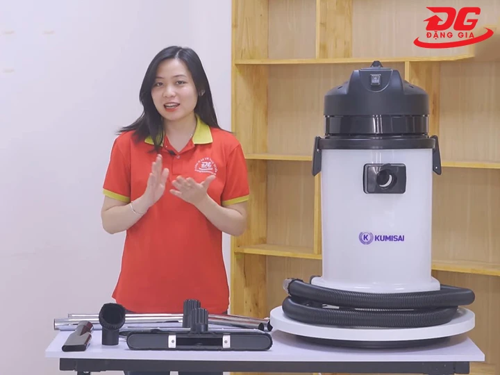 Đặng Gia sẵn máy hút bụi Kumisai KMS 30S HEPA