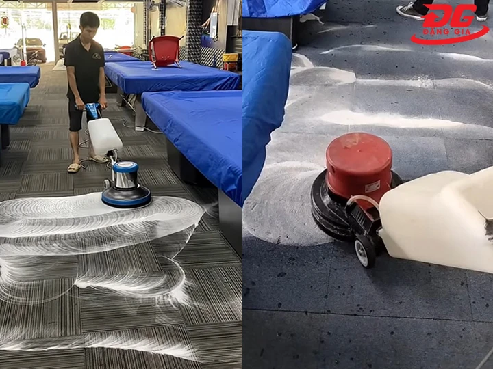 máy chà sàn giặt thảm là gì