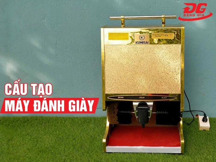 Cấu tạo máy đánh giày & cơ chế vận hành tự động chi tiết