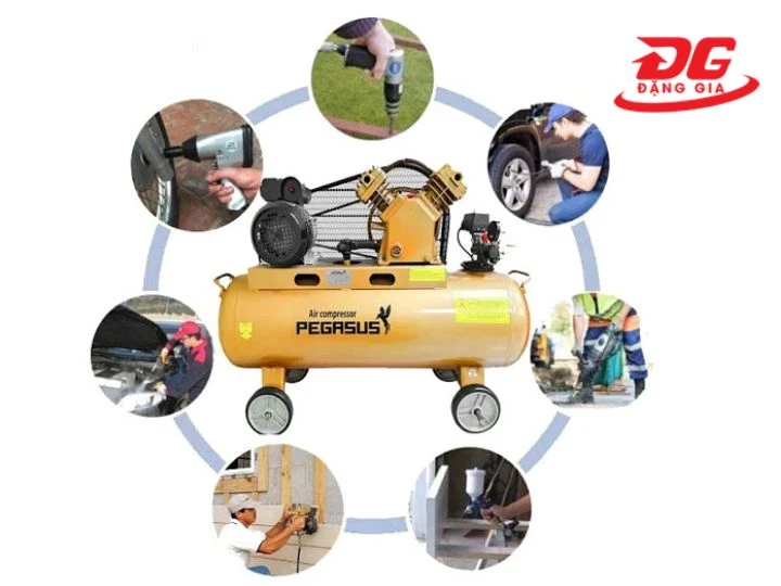 Máy nén khí Pegasus được ứng dụng trong đa dạng ngành nghề