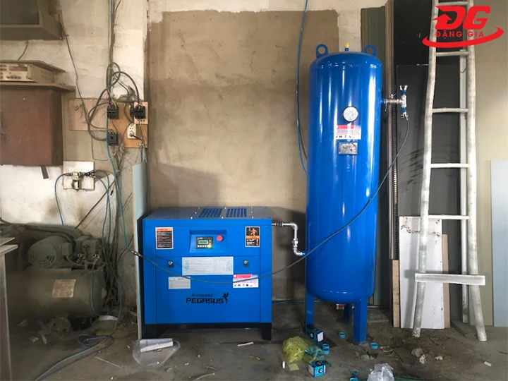 chọn máy nén khí trục vít khi nào