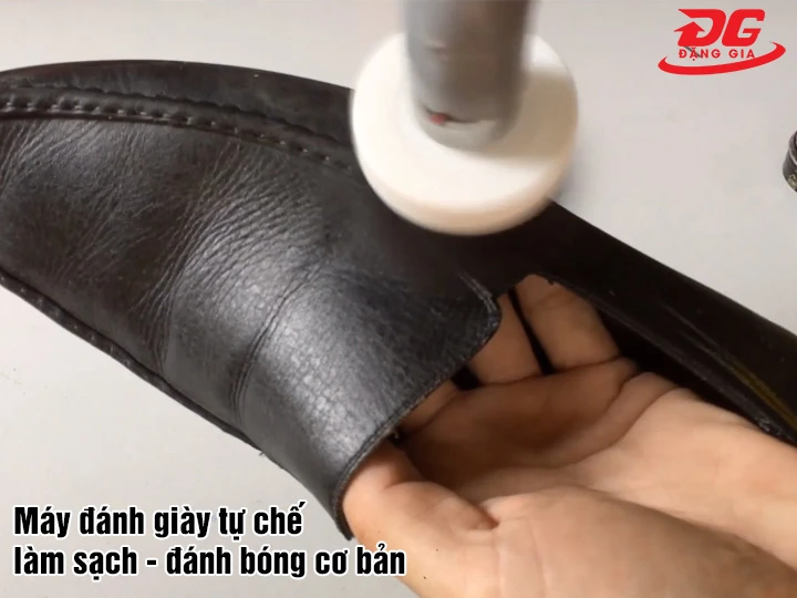 máy đánh giày hiệu quả không cao