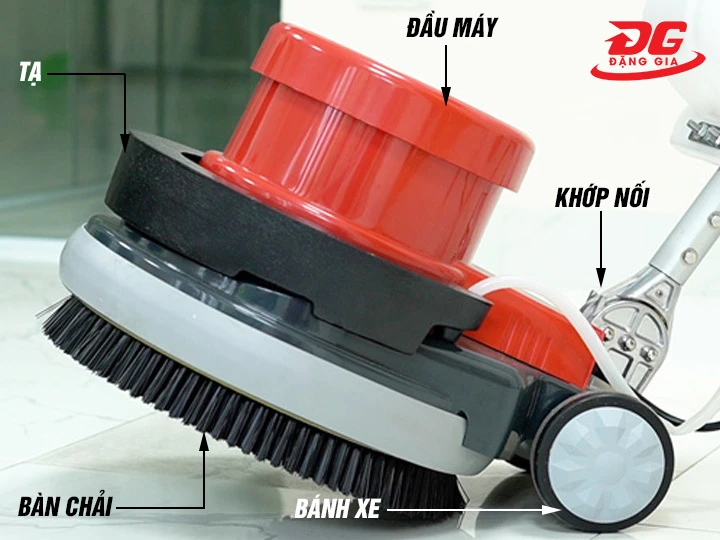 cấu tạo máy chà sàn tạ