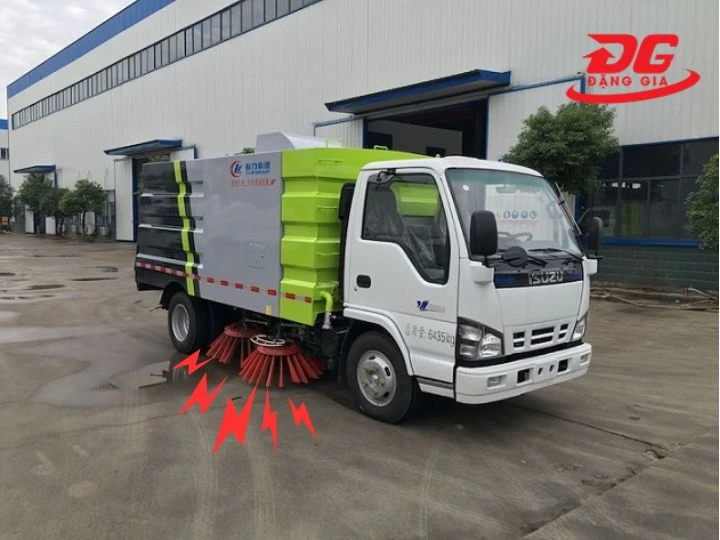 Tiếng động lạ kêu ra từ chổi quét
