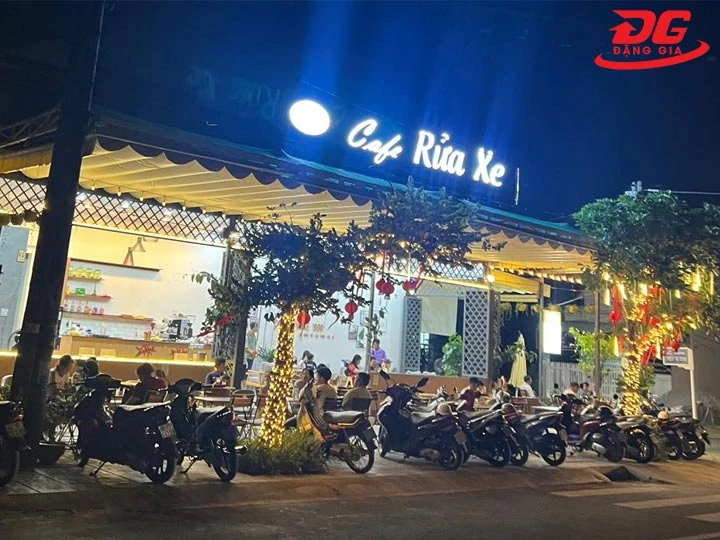 cafe rửa xe