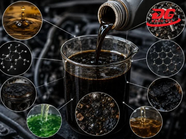 Thành phần có trong dầu nhớt