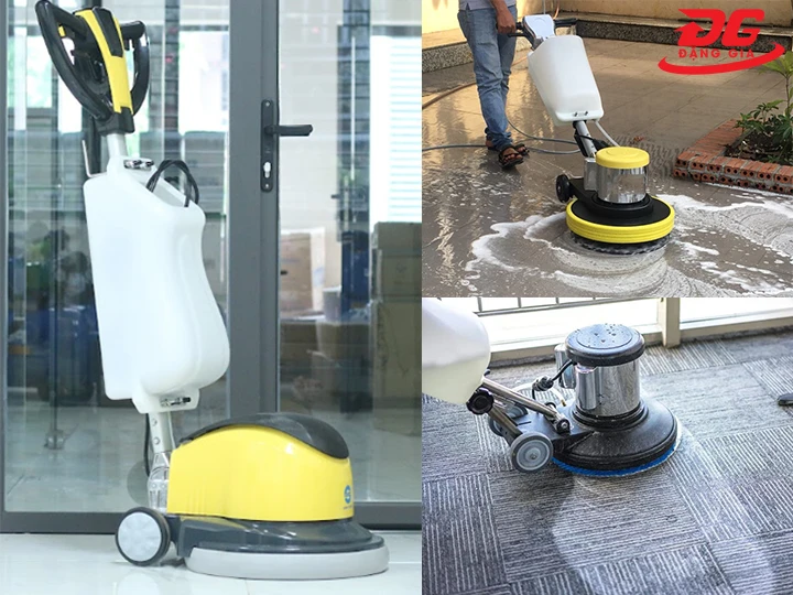 ứng dụng máy chà sàn đơn