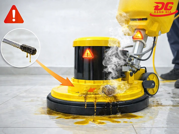 hỏng hóc linh kiện quan trọng